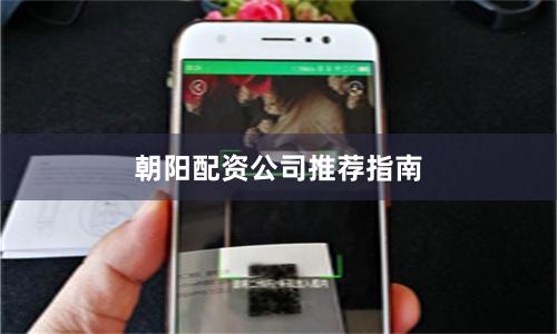 朝阳配资公司推荐指南